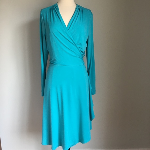 vicky tiel wrap dress